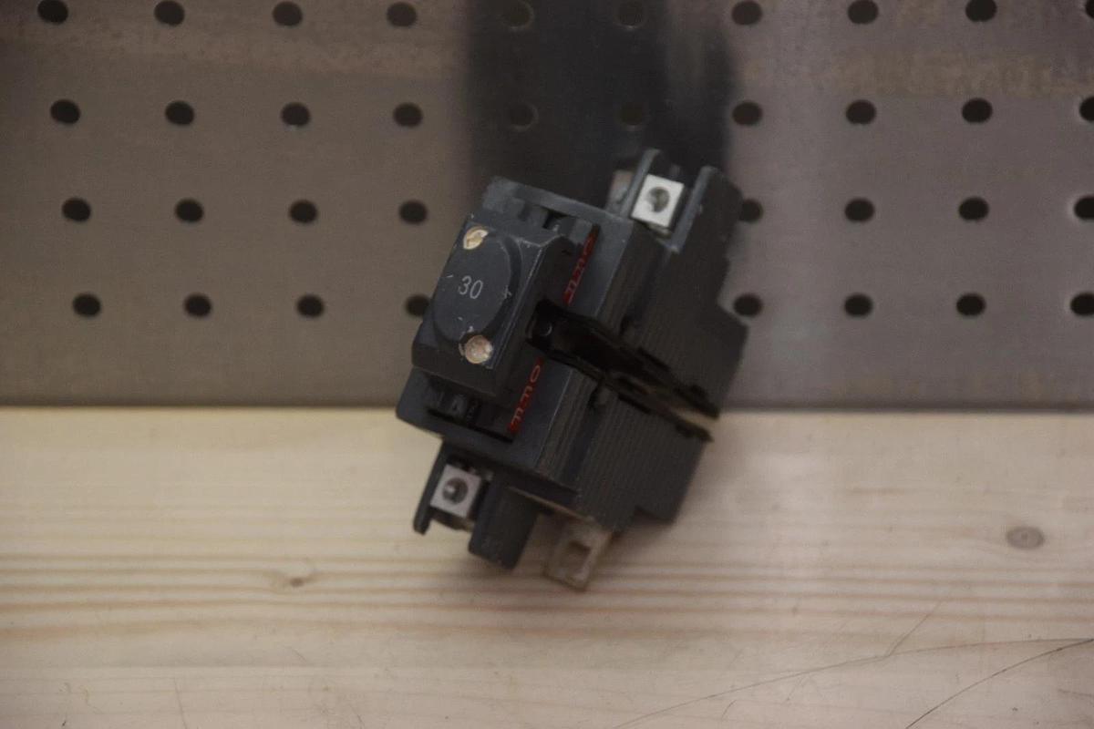Used Unique breakers, 2 Pole Pushmatic Circuit Breaker  UBIP 30 Amp 30A 30 A
