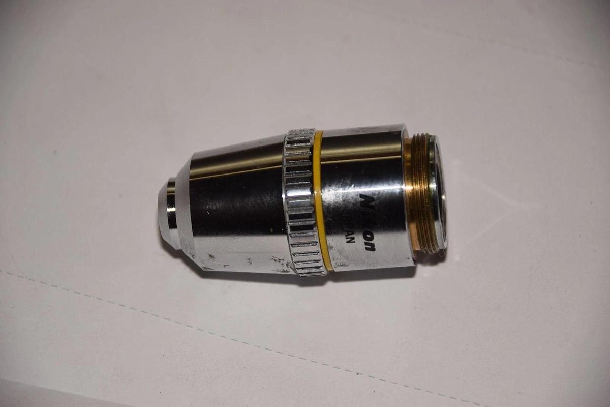 Used Nikon E Plan 10/0.25 160/- Microscope Objective Lens