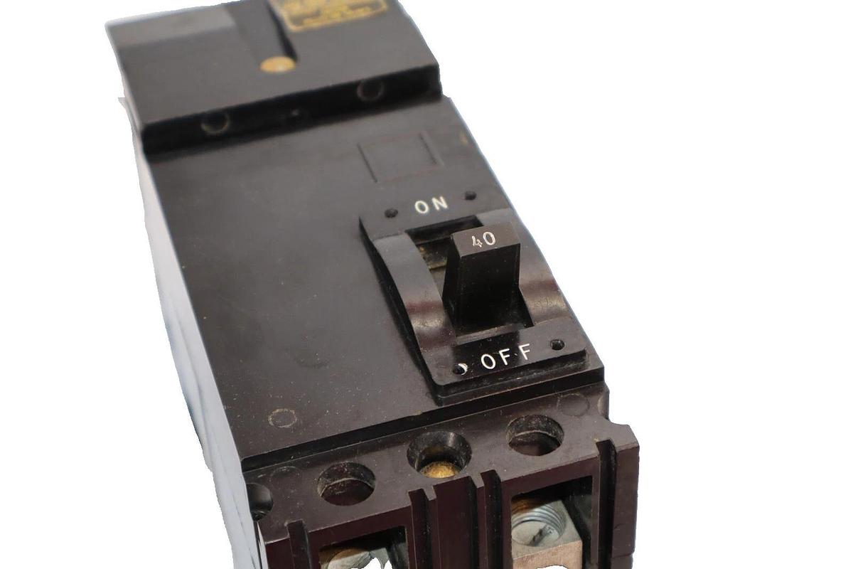 Used SQUARE D FA26040 40A 40 Amp 600Vac 600v 3P I-Line Circuit Breaker
