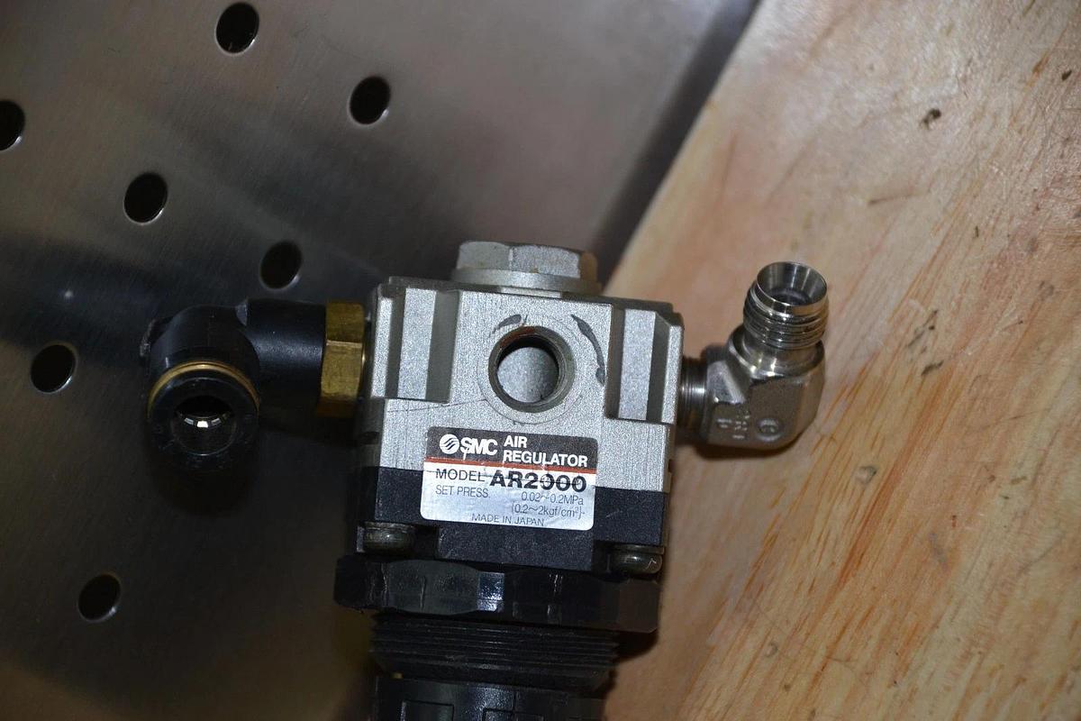 Used SMC AR2000 0.02~0.2MPa AIR REGULATOR