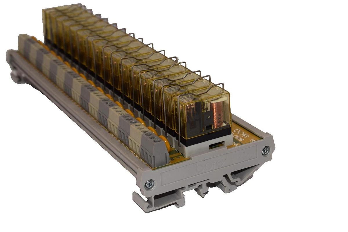 Used BORE G2R-OR16-SP-ID , G2R-OR16 24Vdc 16A 16-Channel Relay Module