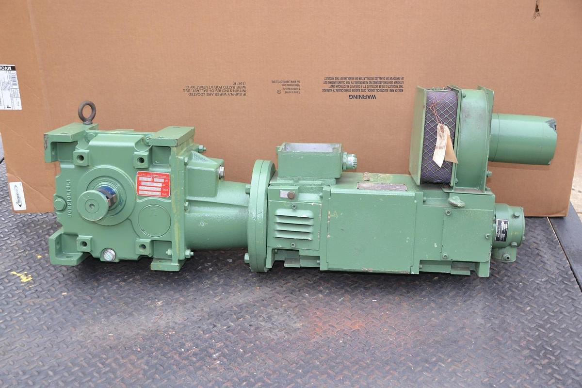 Used Sicme Motori NP90NM2PVA/B5  Bonfiglioli gear box 12.5 hp I 20.53 trpo MRAO 50/SN