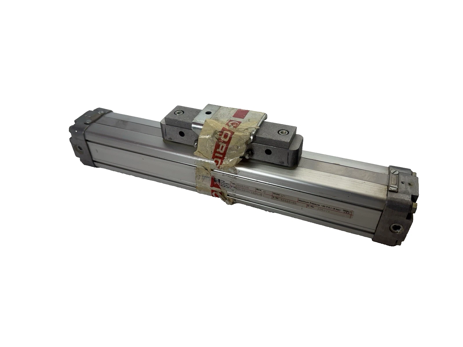 Hoerbiger 40-2020/25x4-BM Rodless Pneumatic Cylinder 40mm Bore & 4" Stroke (New)