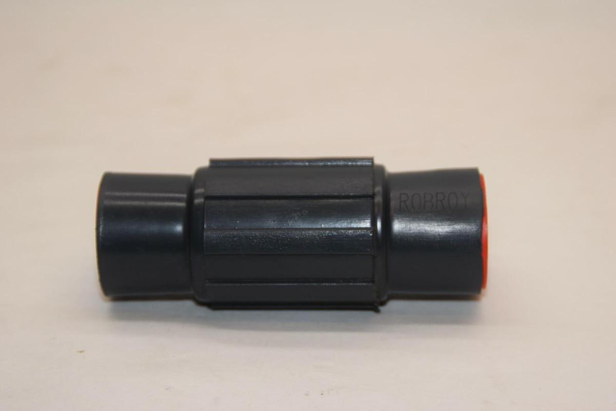 (NEW) ROBROY 3/4" Coated Conduit Body Straight Fitting