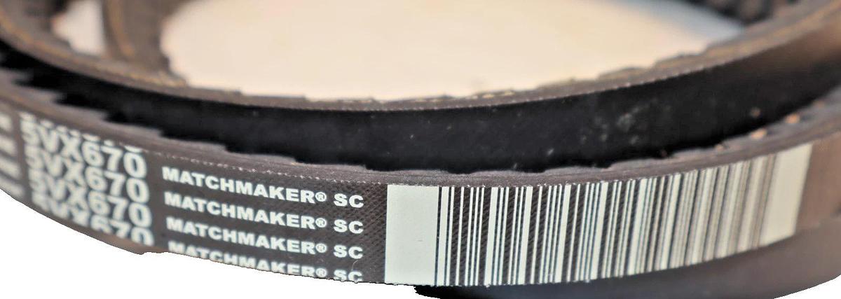 Continental Cogged V-Belt Belt 5VX670 HY-T ContiTech Matchmaker (New)