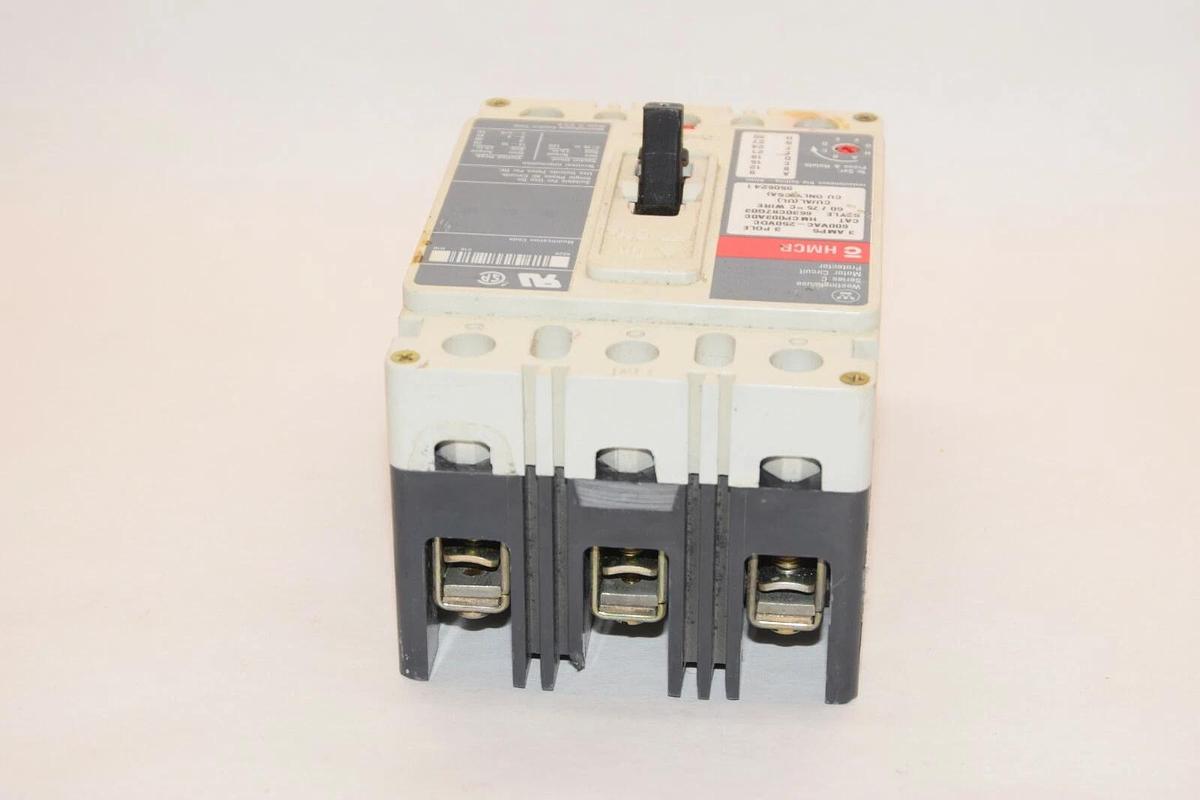 (New) WESTINGHOUSE 6630C87G03 HMCP0D3A0C 3 Amp 3A 3P Series C Circuit Breaker