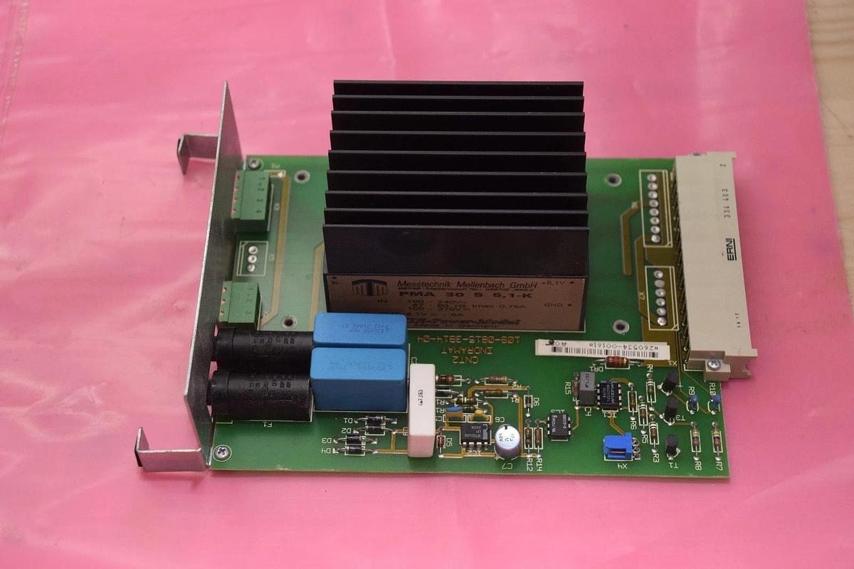 Used INDRAMAT CLT POWER SUPPLY BOARD BGR CNT 03-00 CLT 01, 261840