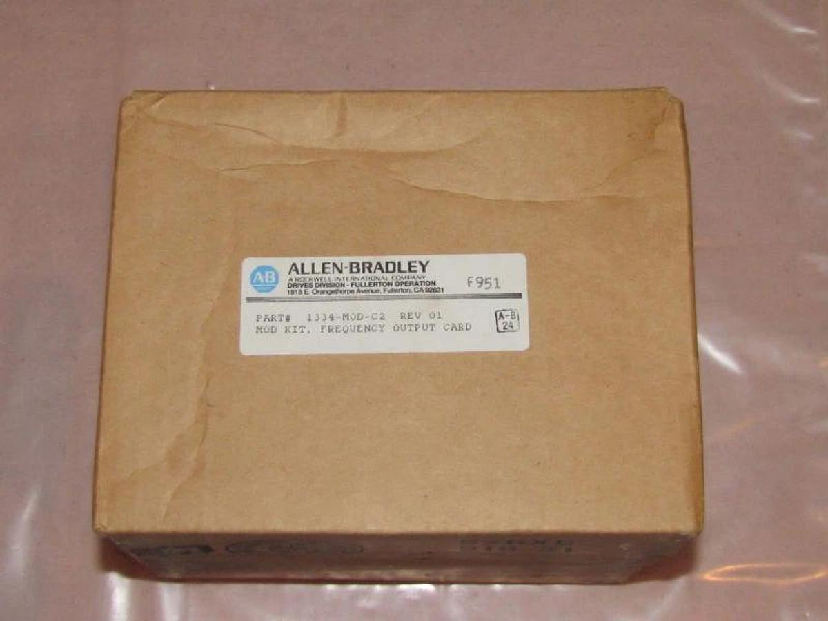 Used Allen Bradley Frequency Output Card 1334-MOD-C2 01 NIB