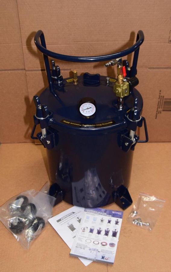 (NEW) TCP GLOBAL 8363H 20L / 5Gal Hand Mixing Paint Pressure Tank