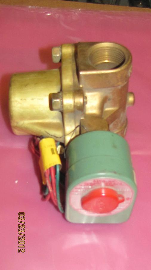 Used ASCO VALVE 8210B78 PIPE 1" 120V 120 V