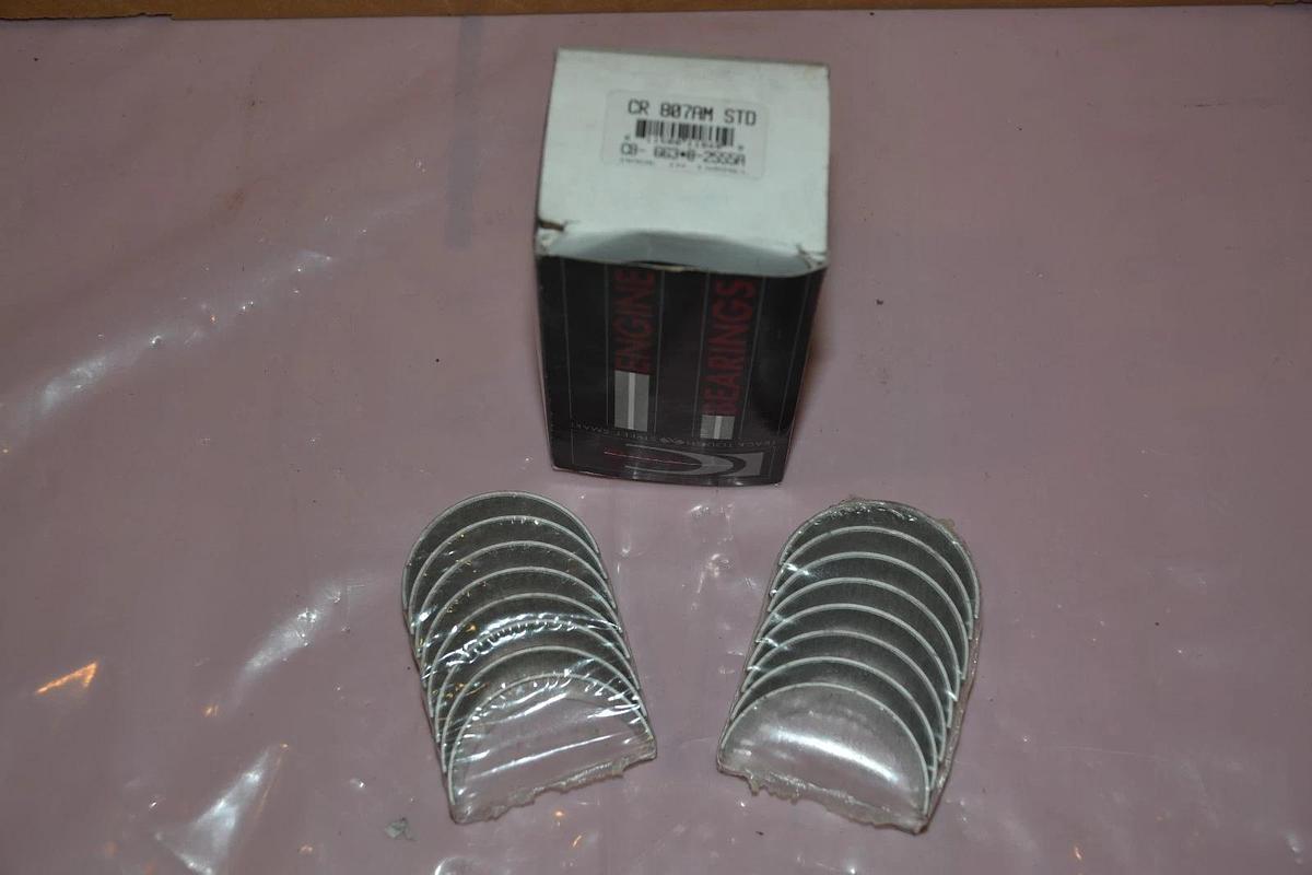 ENGINE SMALL BLOCK ROD BEARINGS CHEVY CONNECTING BEARINGS CR 807AM STD NEW