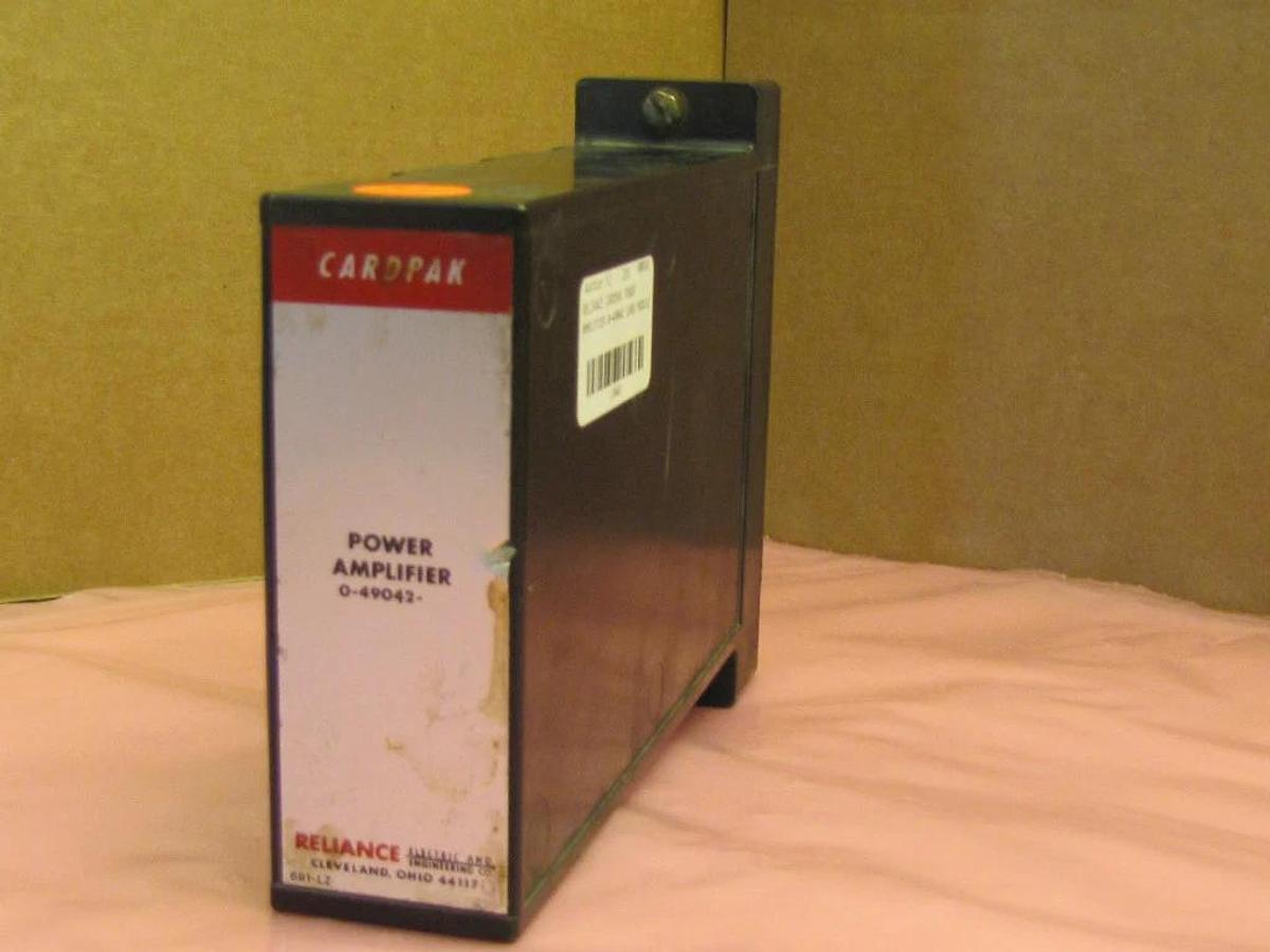 Used RELIANCE CARDPAK POWER AMPLIFIER 0-49042 049042