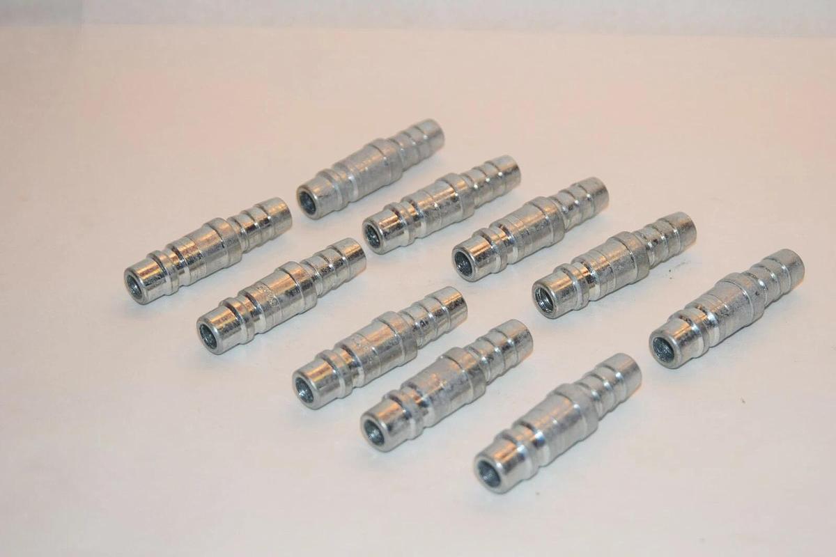 (NEW - LOT OF 10) DYNAFLO 3/8"NPT Industrial Pneumatic Air Fitting
