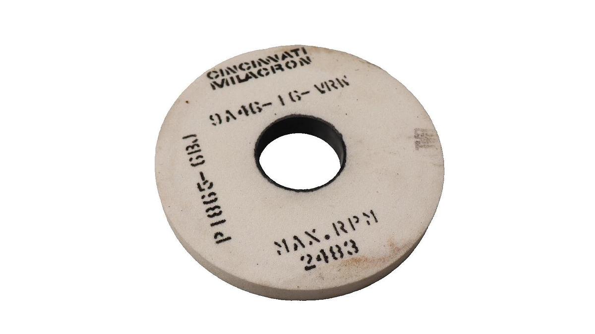 (NEW) CINCINNATI MILACRON 9A46-16-VRW 10" OD x 1" Wide 3" ID Grinding Wheel