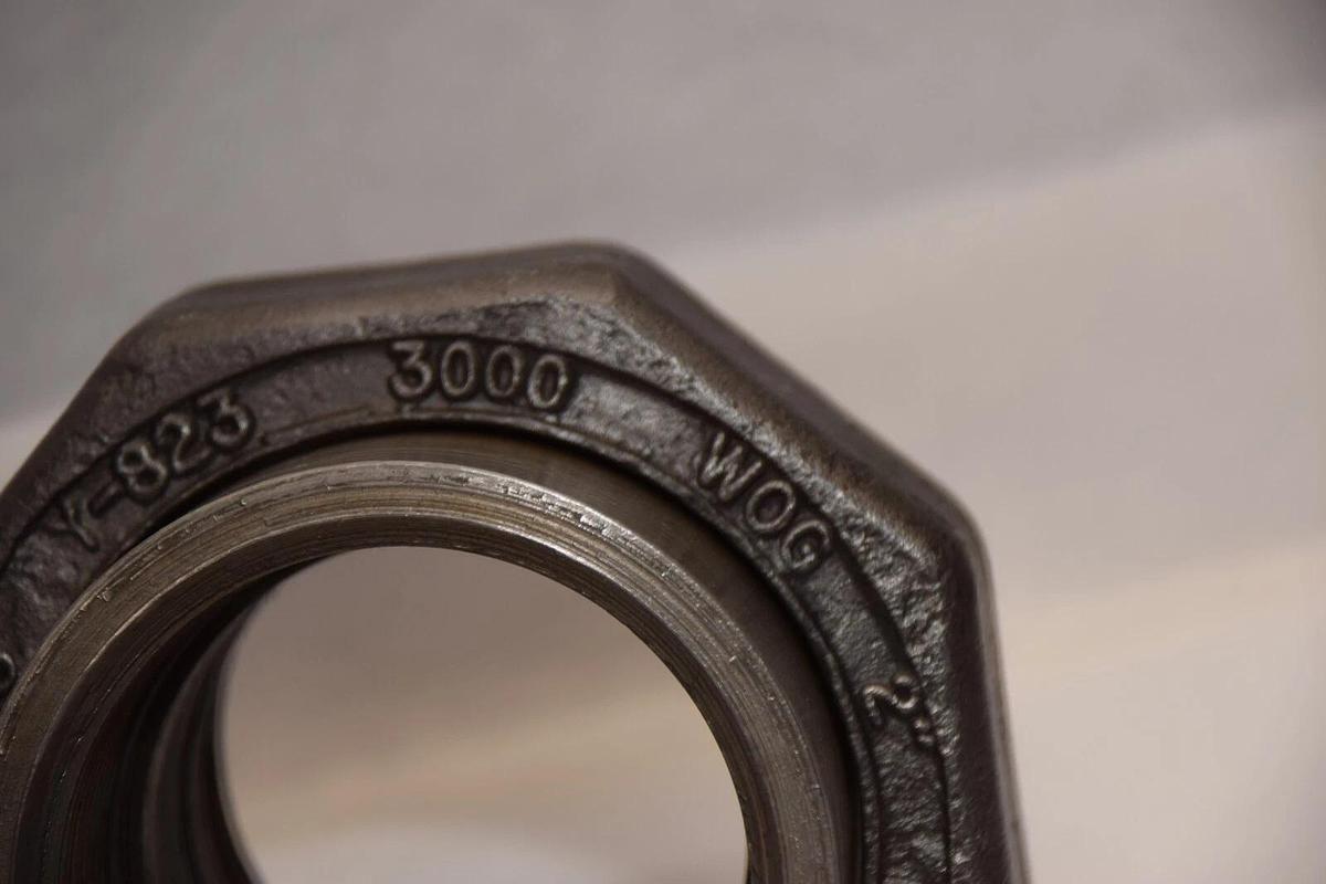 Bonney Rockwood Pipe Union 2" 3000 WOG Y-823 Y823 SA/A105 SAA105 2 in inch