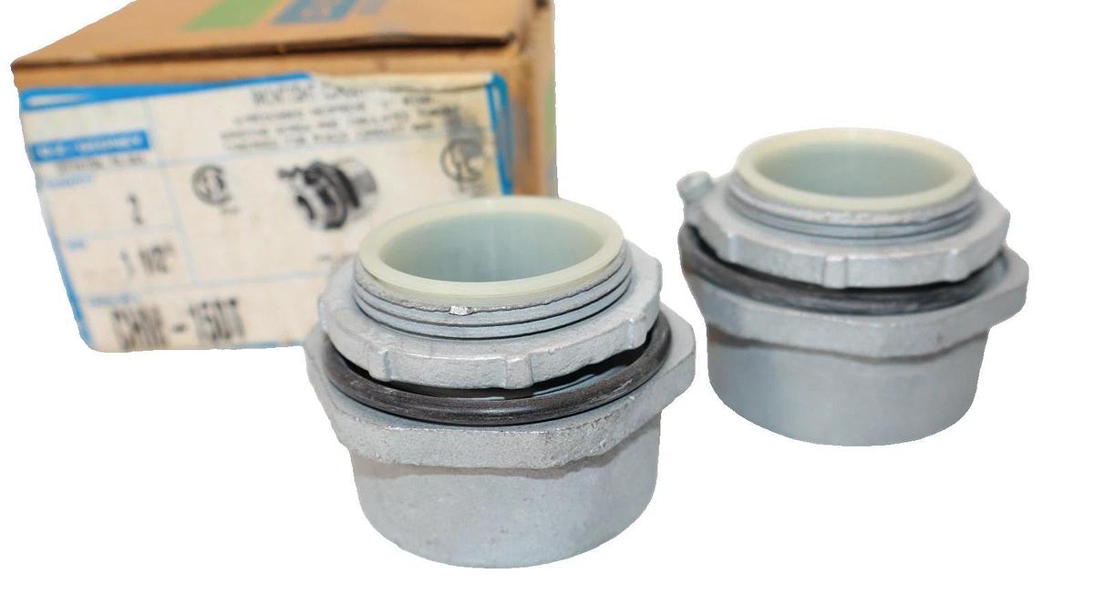 O-Z Gedney  Raintight Conduit Hub 1-1/2" CHM-150T 1-1/2" (New - Box of 2)