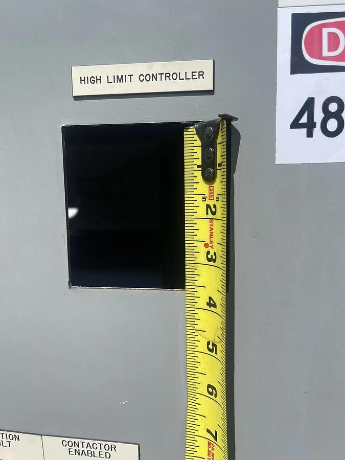 Used SCE-72XM2818 ENCLOSURE CABINET, Square D 30A disconnect switch 72"x 28"x 18"