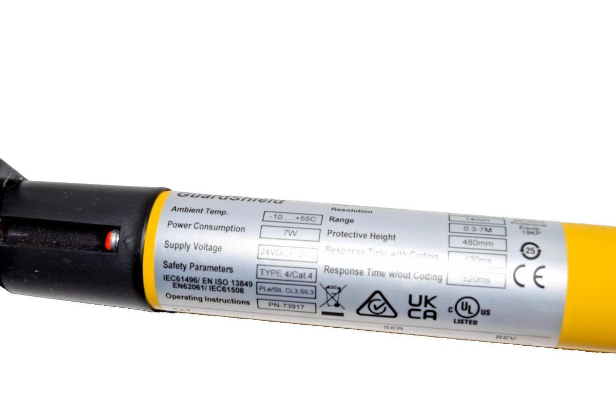 Used Allen Bradley Guardmaster AB Safety light curtain 440L-R4J0480YD Reciever