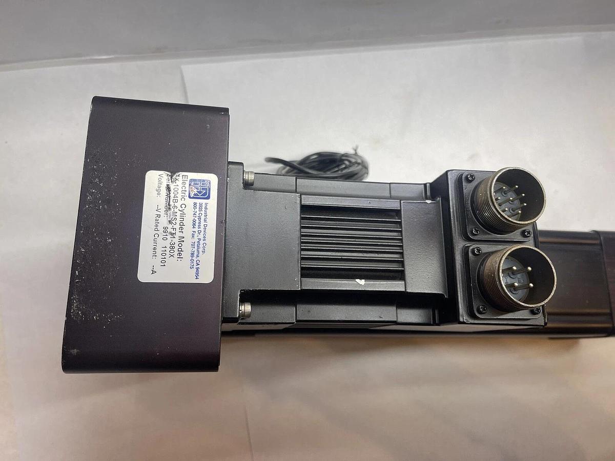 Used Whedco  MTR-3S32-6-R-O-E-0, Industrial Electric Cylinder TX-1004B-6-MS2-FT1-380X
