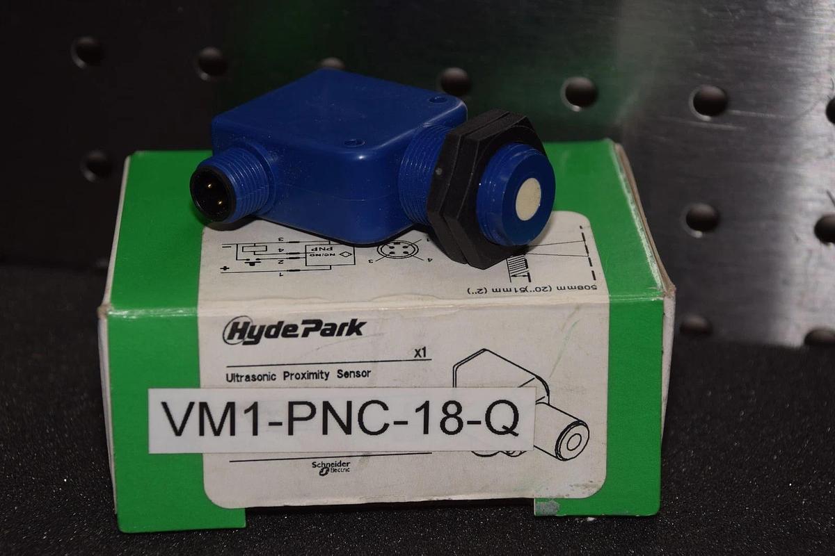 HYDE PARK VM1-PNC-18-Q VM1-PNC-Q 12...24VDC 100mA PROXIMITY SENSOR NEW