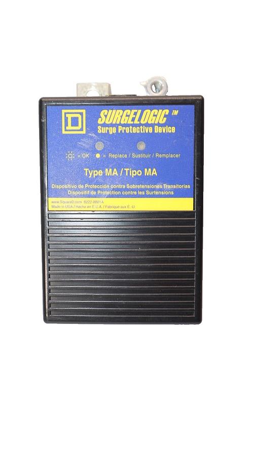 Used Square D MA1IMA12 120V Type MA Surgelogic Surge Protective Device