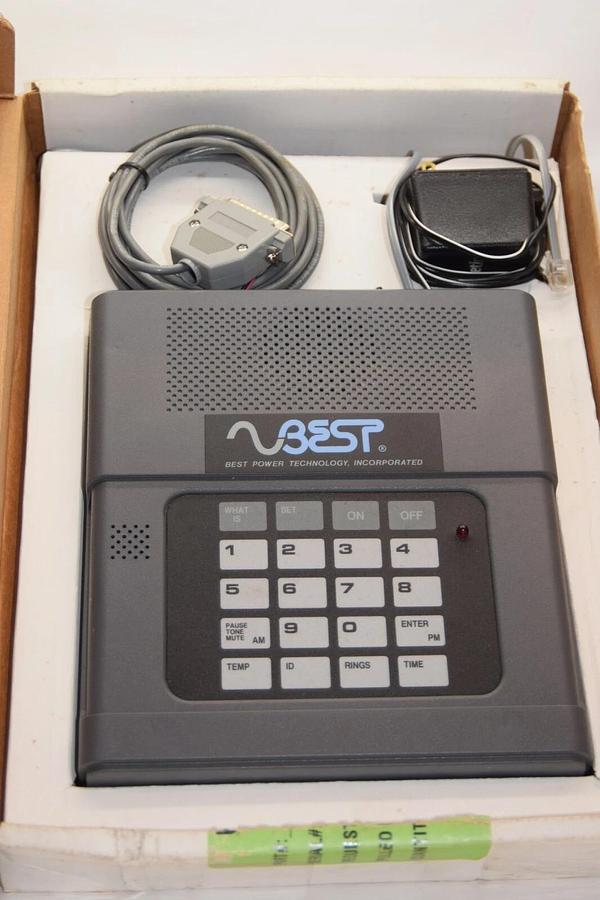 (NEW) BEST POWER TECHNOLOGY INC. ENV-0100A EnviroCom I Monitor USA