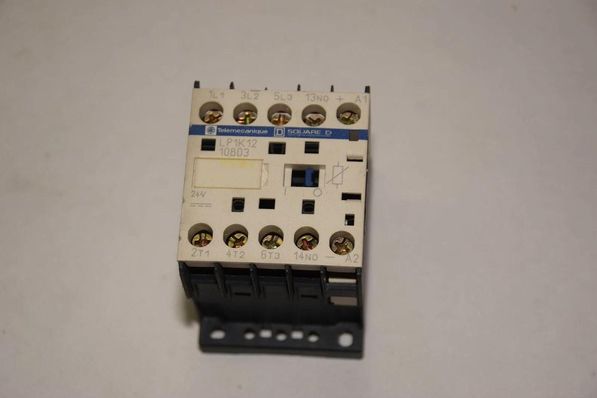 Used SQUARE D TELEMECANIQUE Contactor LP1K1210BD3 LP1K12 10BD3 20A 690V 8kV
