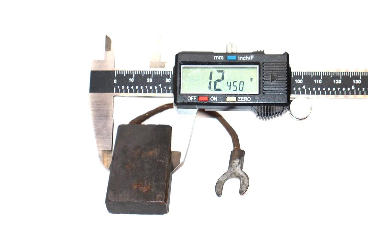 Chapin Speer E25 1-49/200" x 1/2" , 1.2450" x 0.4965" Carbon Brush (New)