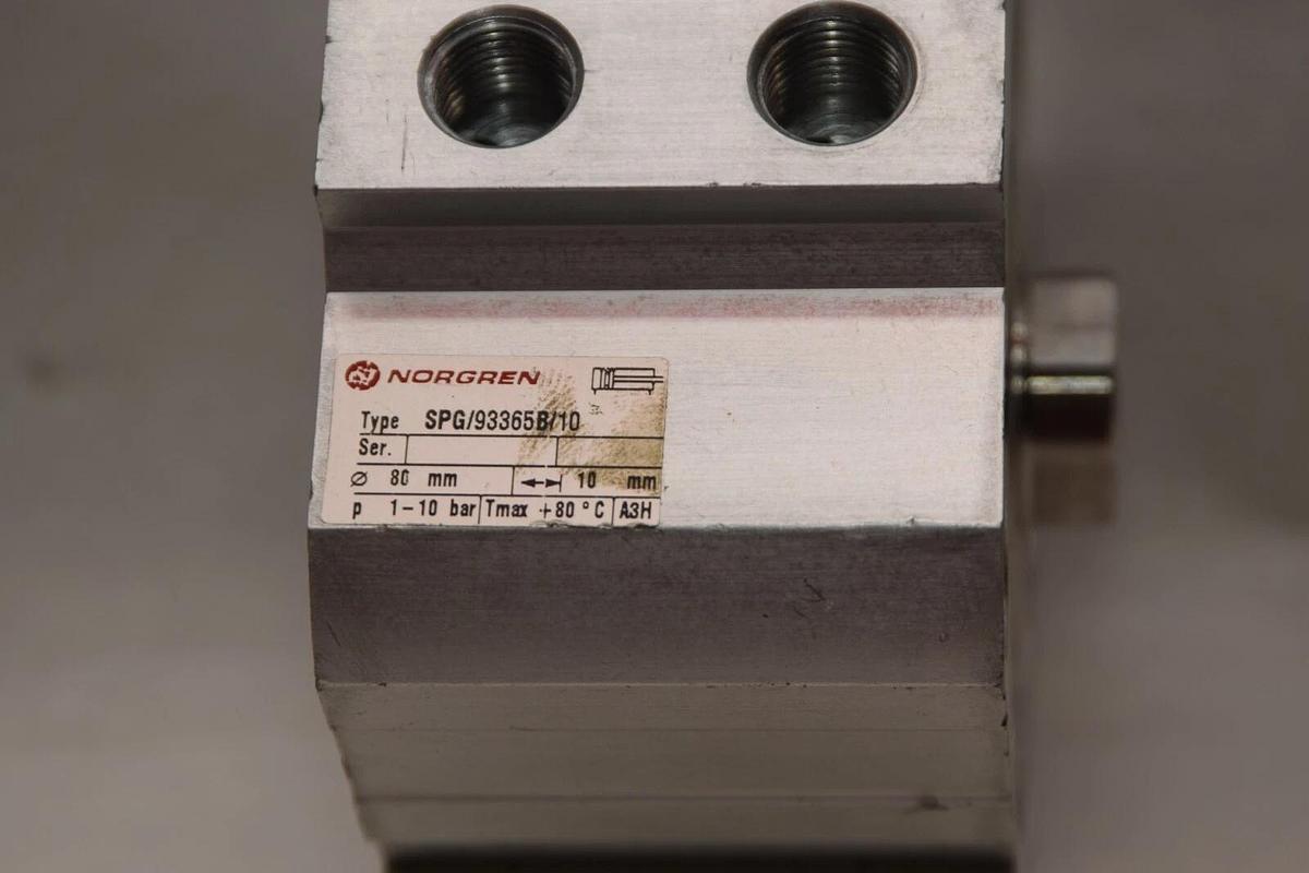 NORGREN SPG/93365B/10 80mm-10mm 1-10Bar Pancake Cylinder