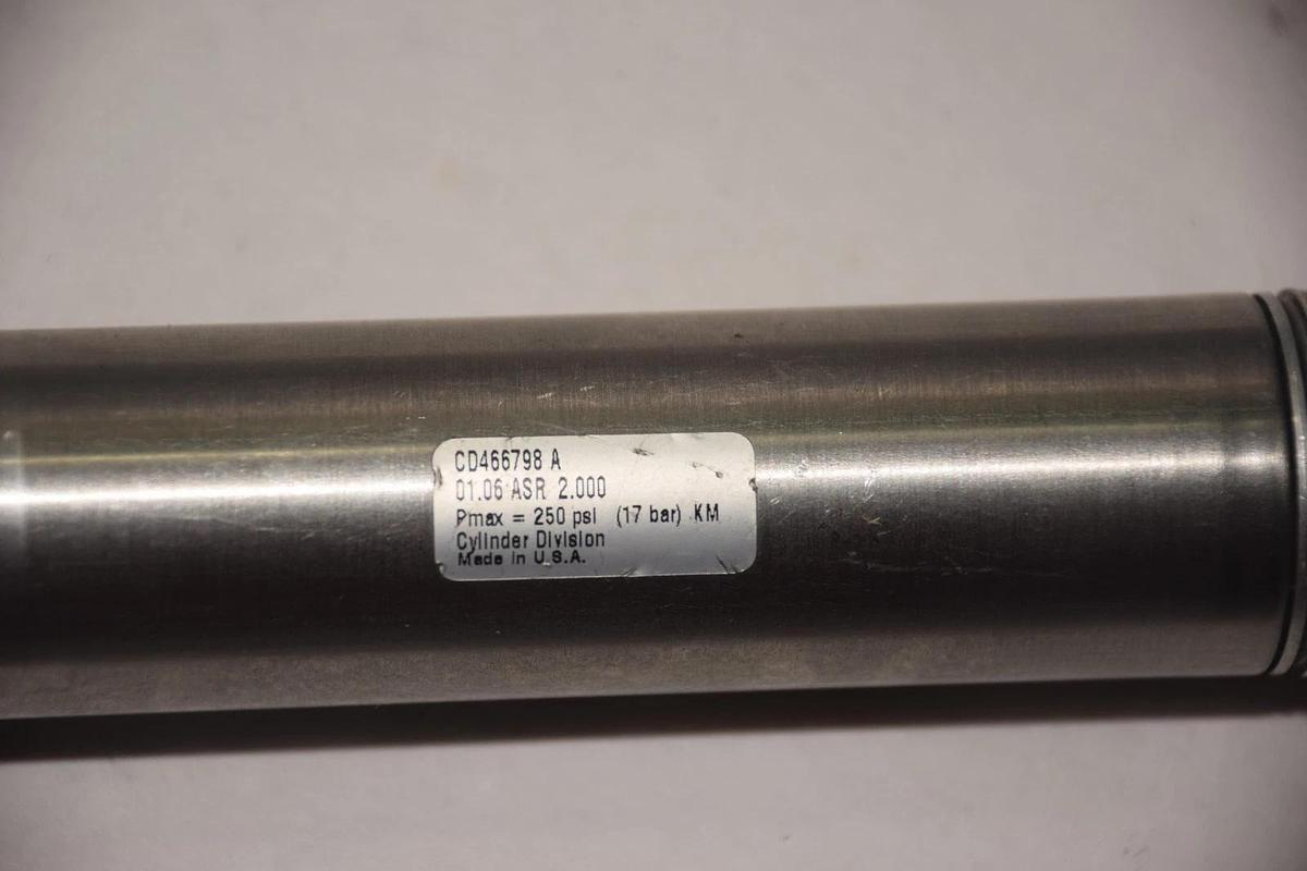 PARKER CD466798 A 250psi 1.5" STROKE 5/16" BORE SPRING ACTION CYLINDER NEW