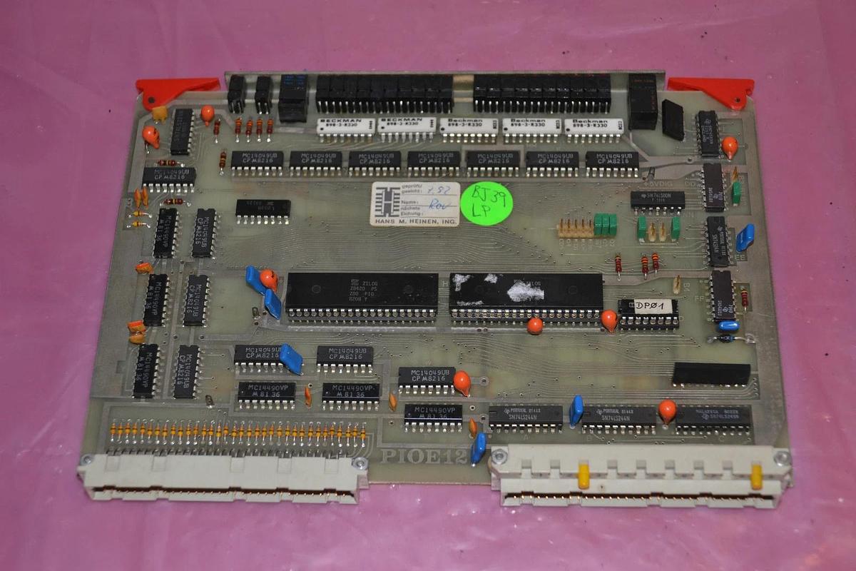 Used HEINEN ELEKTRONIK PC BOARD PIOE12 PIOE 12