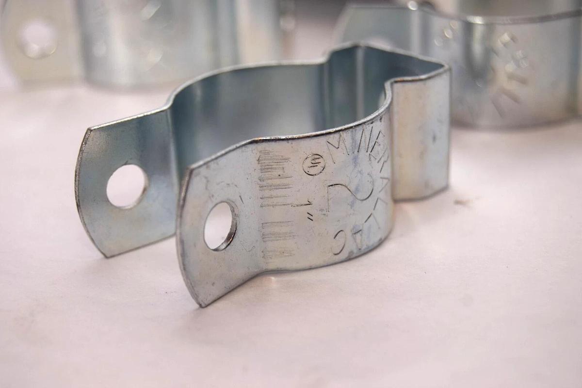 (Lot of 15) MINERALLAC 2 #2 1"  Steel Conduit Hanger NEW