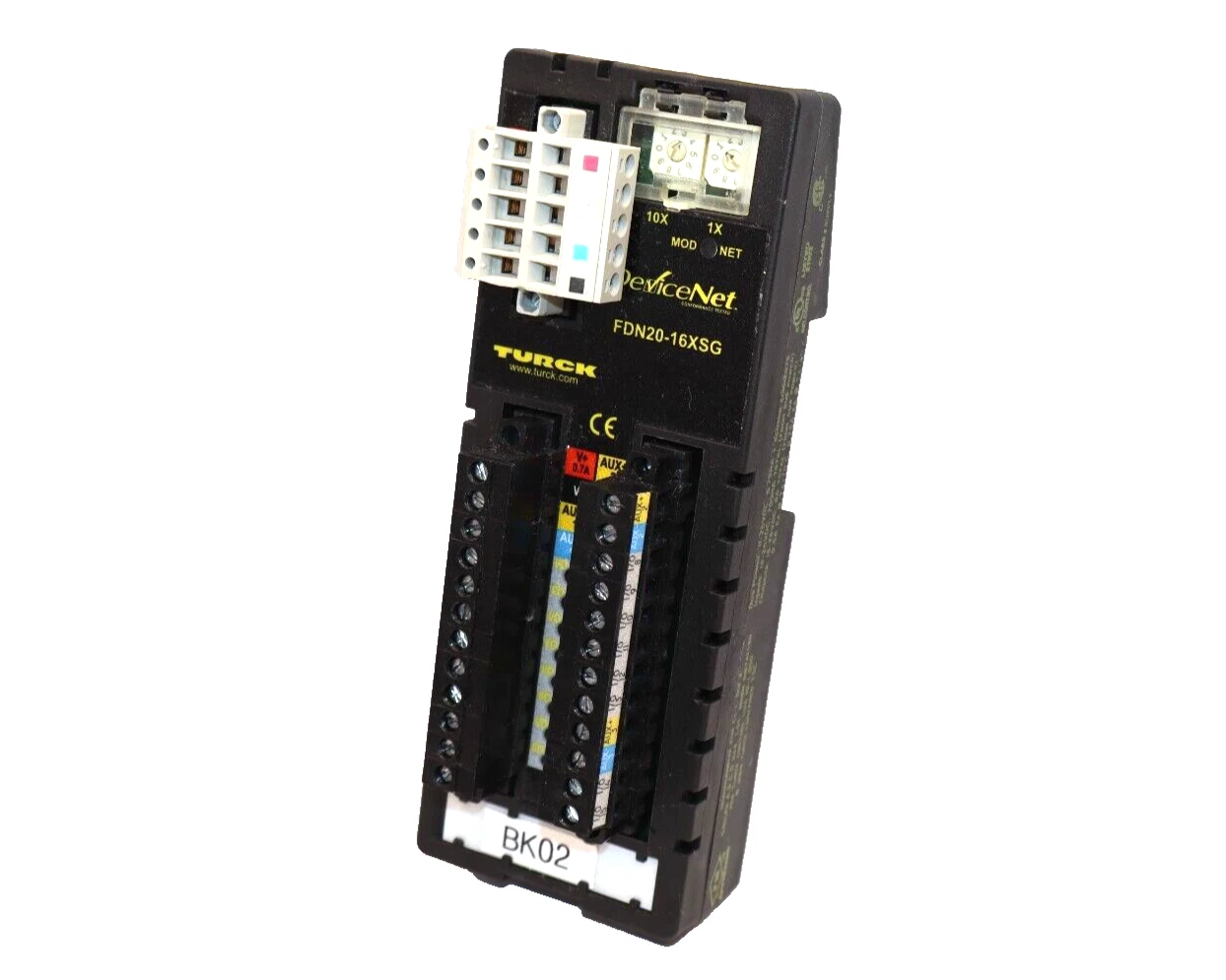 Used TURCK FDN20-16XSG , F0175-15215-3611 Devicenet Bus Interface Module