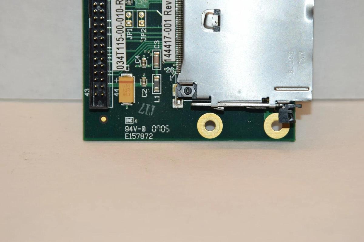 Used XYCOM AUTOMATION 144458 REV.A E157875 94V-0 CIRCUIT BOARD