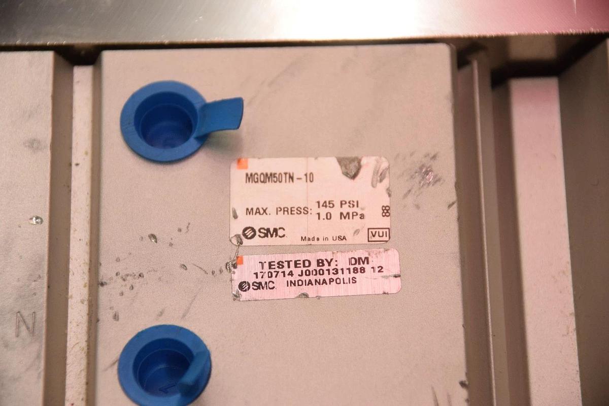 SMC NGQM50TN-10  PNEUMATIC GUIDED CYLINDER 50MM BORE