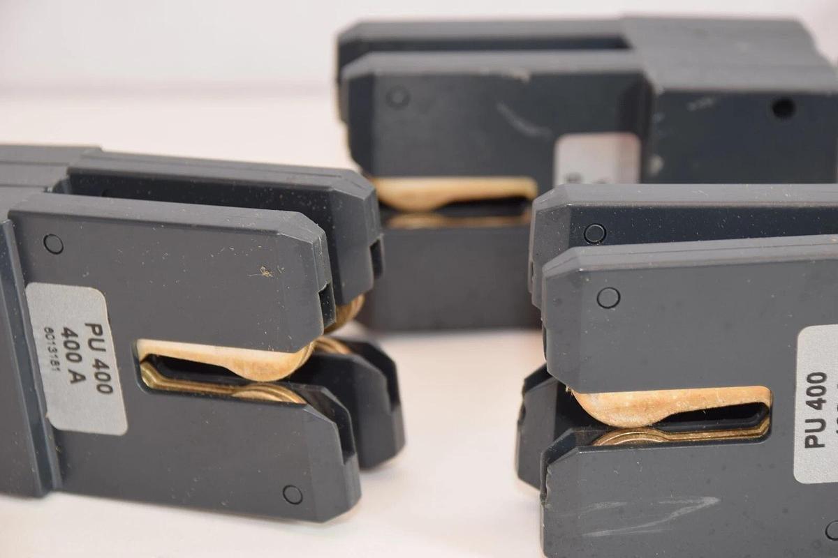 Used (Lot of 3) ABB PU400 PU 400 , 8013181 , 400Amp 400 A 400A Lug