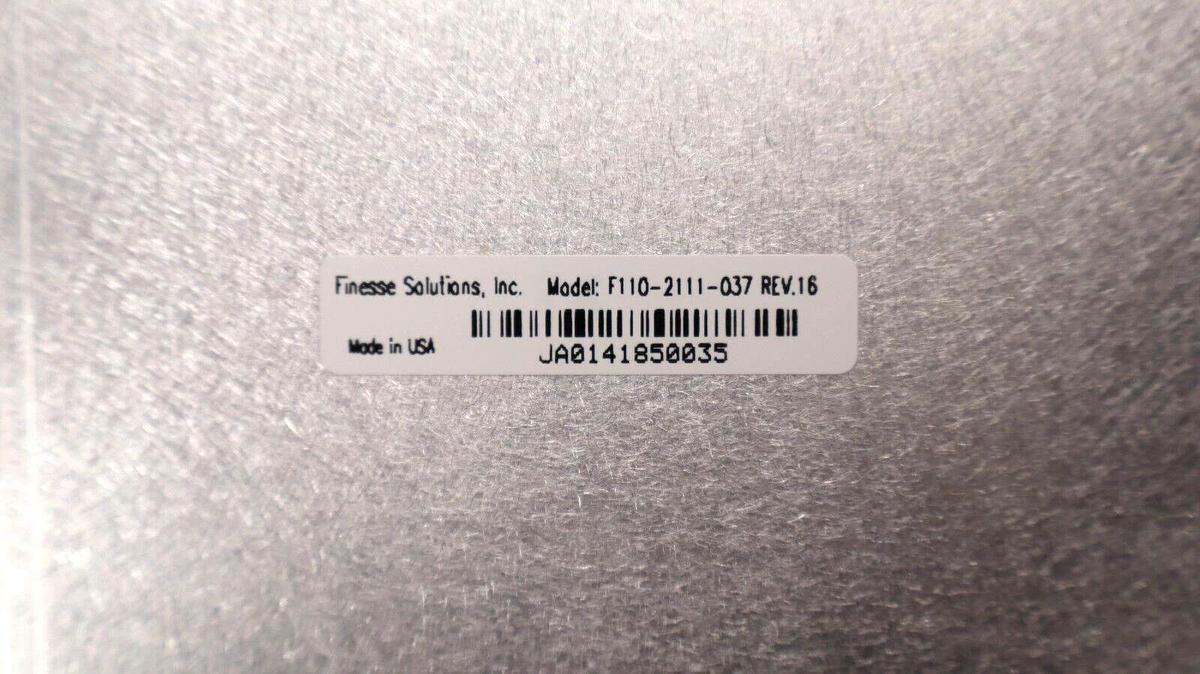 Used FINESSE F110-2111-037 Rev. 16 , F340-5037-001 Rev 16 TruSens Transmitter