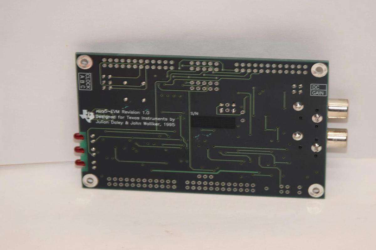 Used TEXAS INSTRUMENTS  AD55-EVM Rev 1.0 Analog Interface Circuit Board