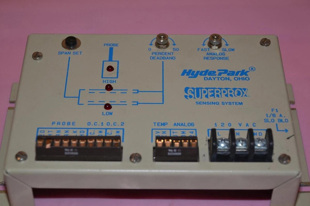 Used HYDE PARK SUPERPROX SENSING SYSTEM SP-116 SP116 SP 116 SPB231B