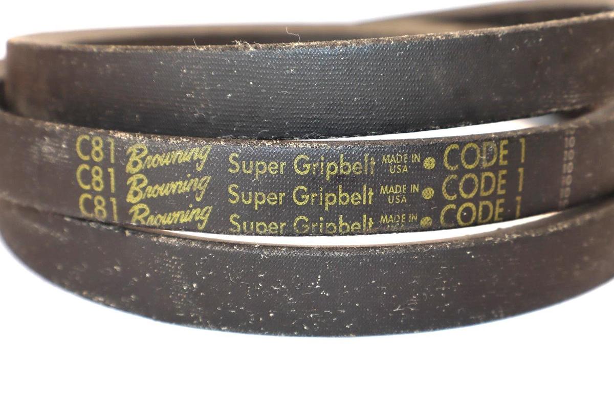 Browning Gripbelt V-Belt Belt C81 Code 1 Super  USA (New)
