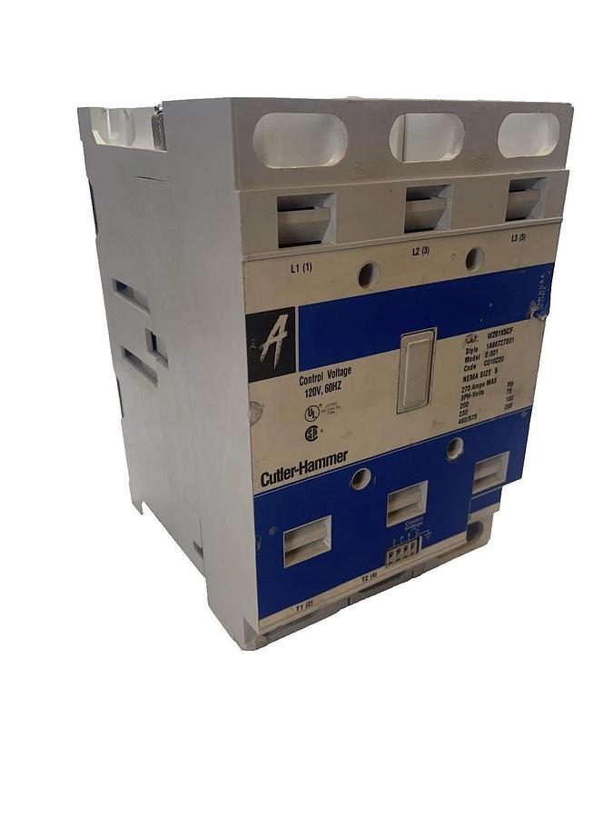 Cutler-Hammer Westinghouse W201K5CF Size 5 Motor Starter 1A96727E01  NEW Takeout