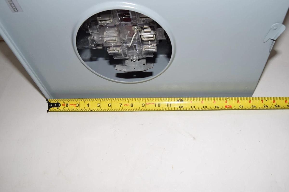 Used Anchor Electric Meter Socket Enclosure U50000 U40000 200A 200 Amp 600v 3ph 4w