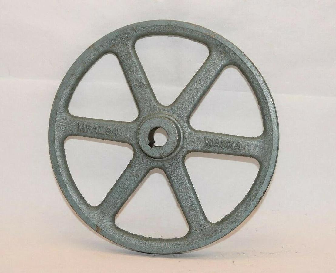 (NEW) MASKA MFAL94 3/4" Bore 9" Cast Iron Sheave