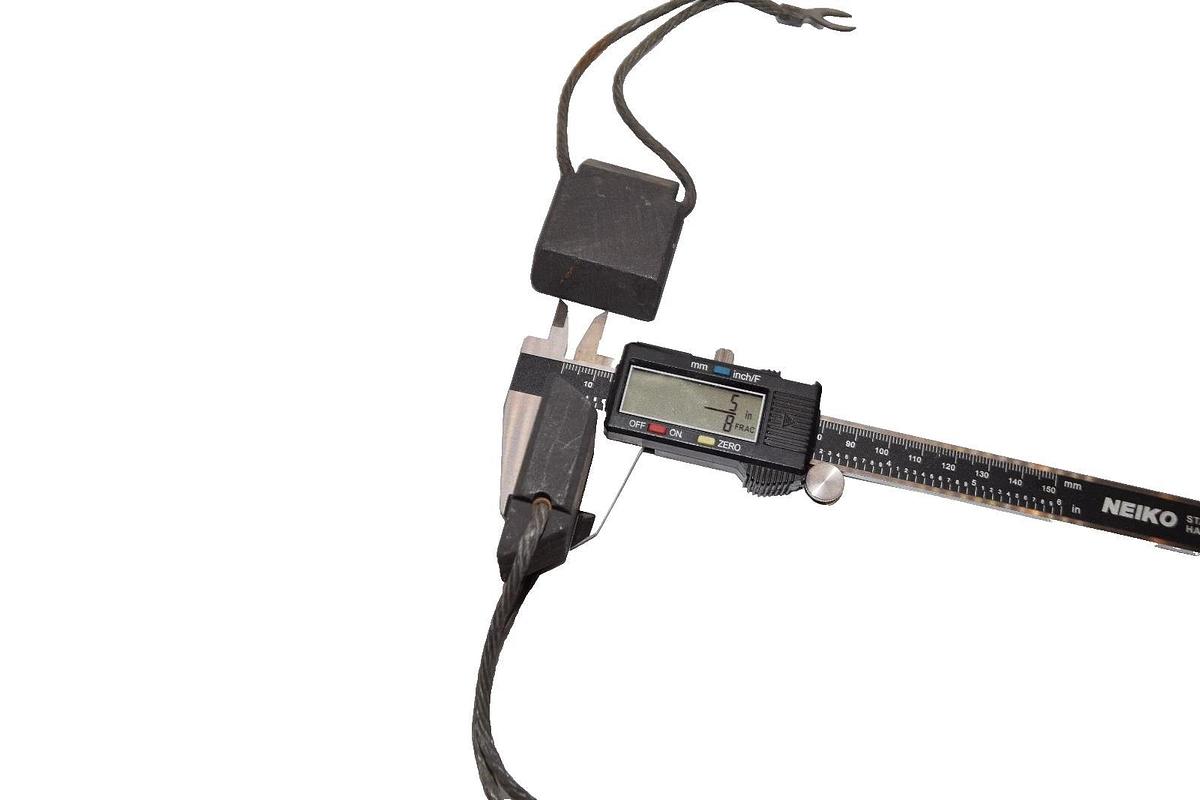 Southern Carbon Motor Brush Brushes 43 1-5/8" x 5/8" x 2"   (New)