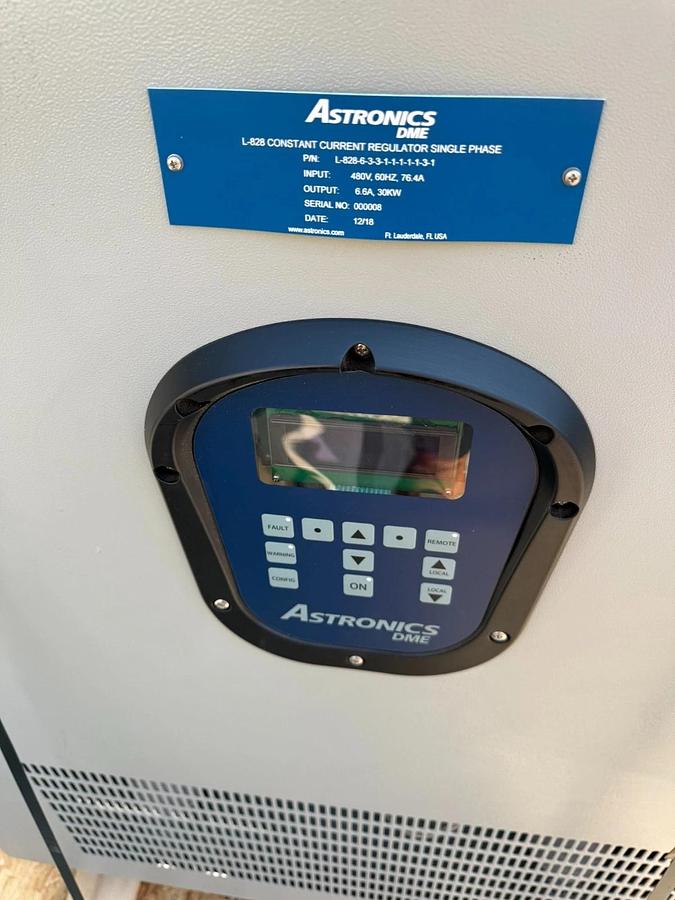 Astronics DME L-828 Constant Current Regulator 1 Phase L-828-6-3-3-1-1-1-1-1-3-1