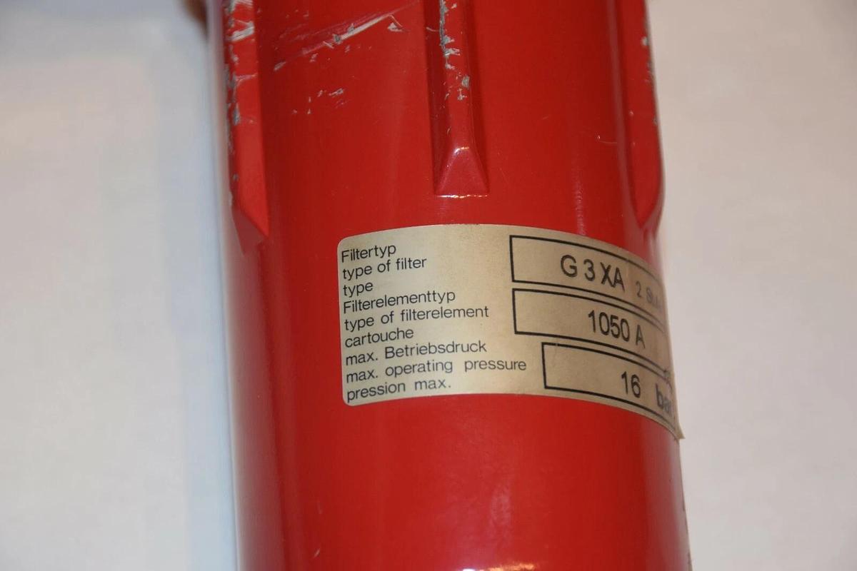 Used ZANDER G3XA 1050X C4 1050A 16 BAR FILTER