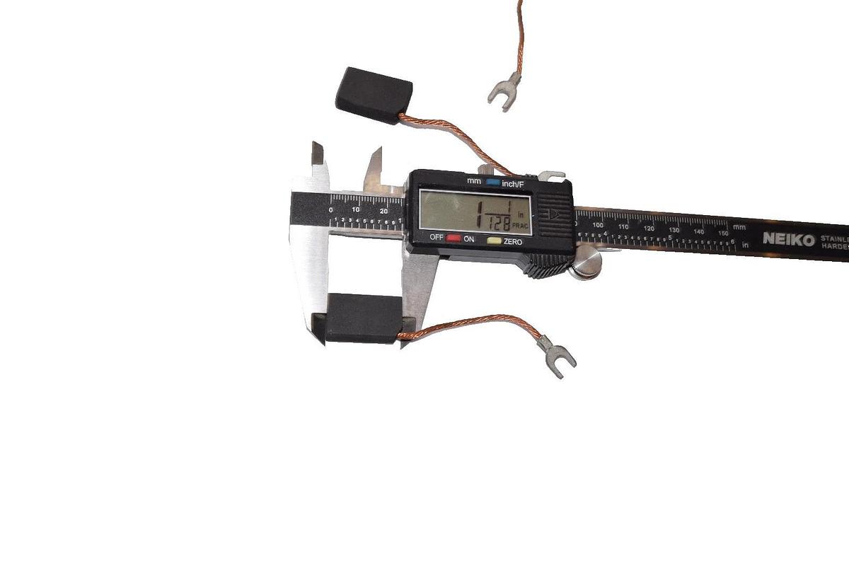 172 Carbon Motor Brush Brushes 1" x 1/4" x 5/8"  (New - Lot of 4)