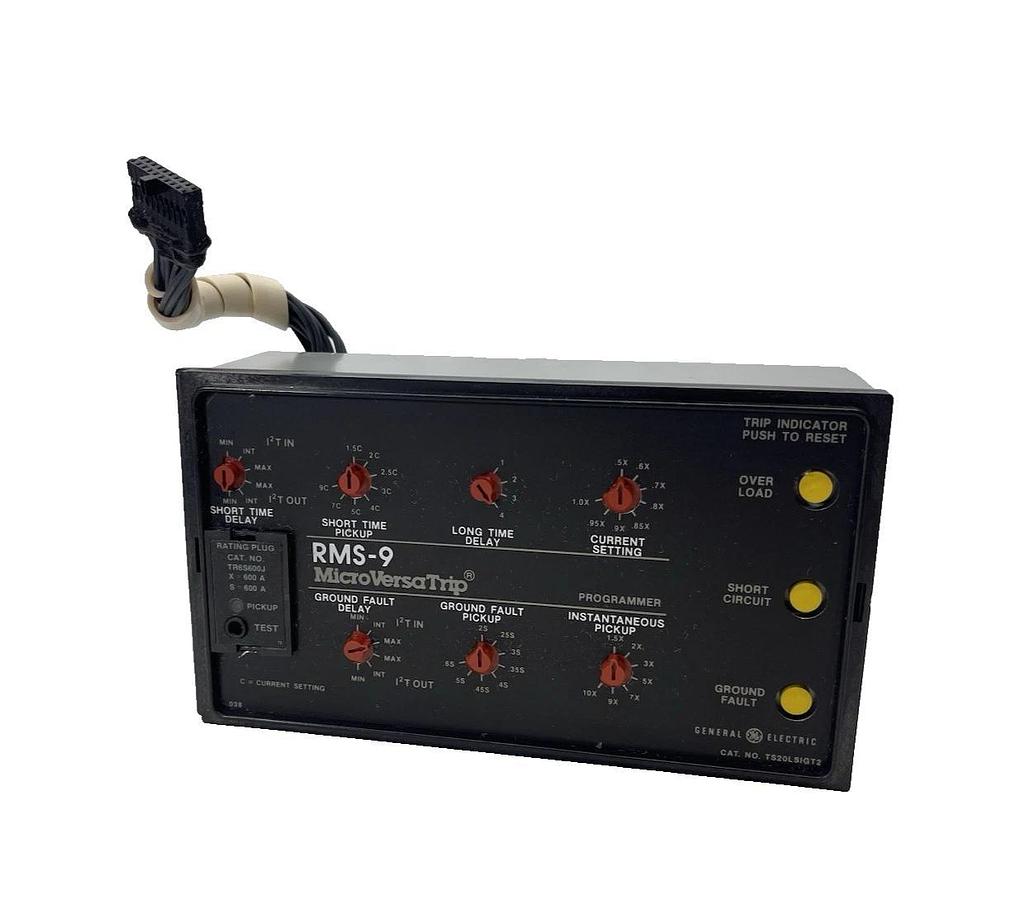 GE RMS-9 PROGRAMMER MicroVersaTrip GE TS20LSIGT2  RMS9  TR6S600J (New takeout)