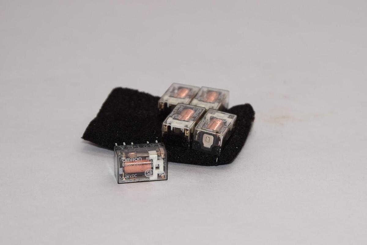 (NEW - Lot 5) OMRON G5AK237PDC24 G5AK-237P 24Vdc Relay