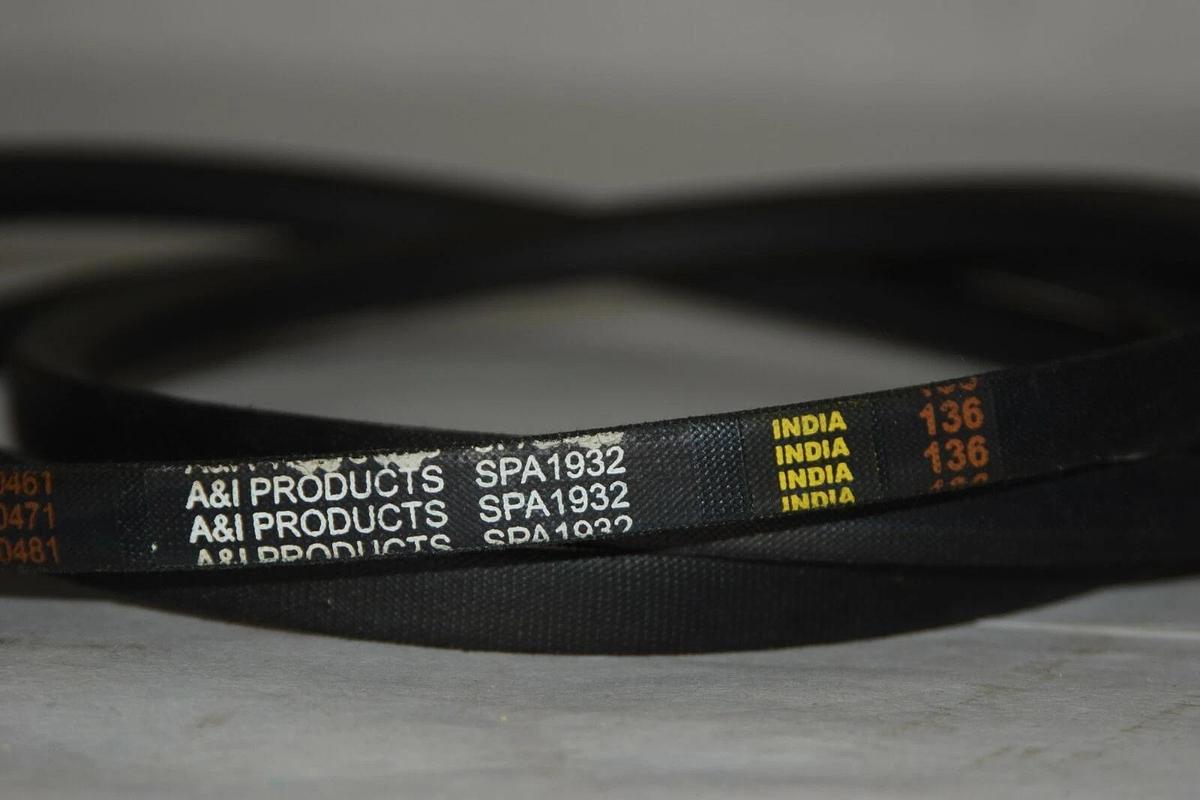 (New) Lot of 5 A&I Productions SPA1932 136 V Belt SPA 1932 V-Belt SPA-1932 VBelt
